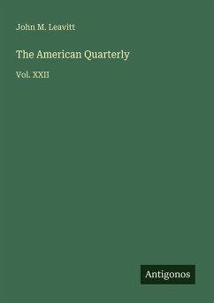 Cover The American Quarterly