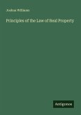 Principles of the Law of Real Property
