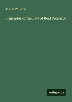 Cover Principles of the Law of Real Property