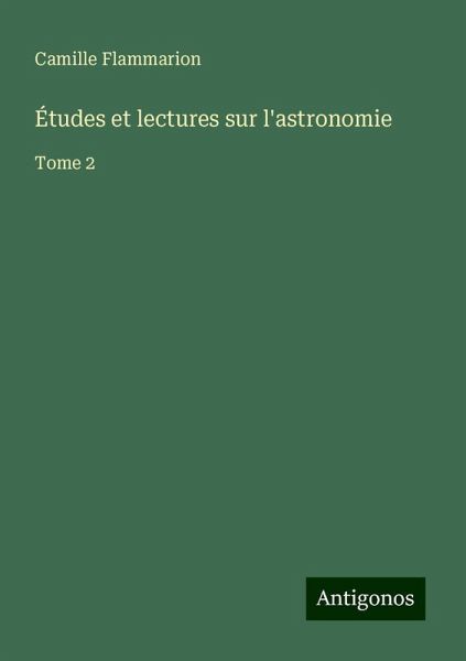 Études et lectures sur l'astronomie