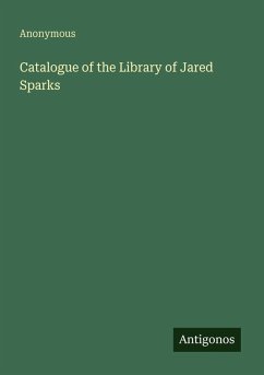 Cover Catalogue of the Library of Jared Sparks