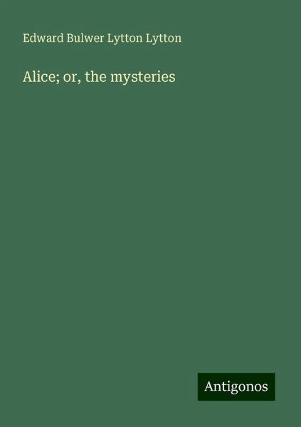 Alice; or, the mysteries