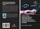 STRUTTURA PROPRIETARIA E PERFORMANCE FINANZIARIA DELLE IMPRESE QUOTATE IN NIGERIA STRUTTURA PROPRIETARIA E PERFORMANCE FINANZIARIA DELLE IMPRESE QUOTATE IN NIGERIA