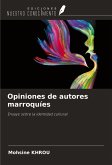 Opiniones de autores marroquíes