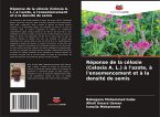 Réponse de la célosie (Celosia A. L.) à l'azote, à l'ensemencement et à la densité de semis