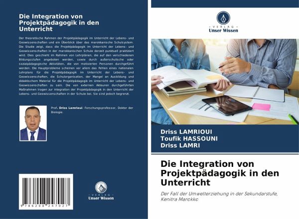 Die Integration von Projektpädagogik in den Unterricht Die Integration von Projektpädagogik in den Unterricht