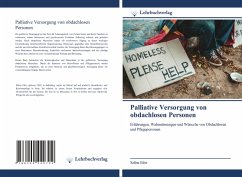 Cover Palliative Versorgung von obdachlosen Personen