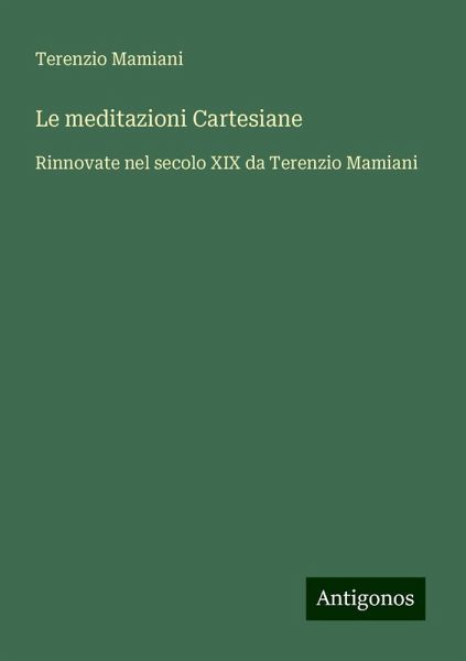 Le meditazioni Cartesiane