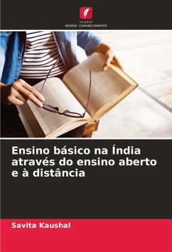 Cover Ensino básico na Índia através do ensino aberto e à distância