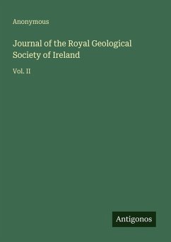 Cover Journal of the Royal Geological Society of Ireland
