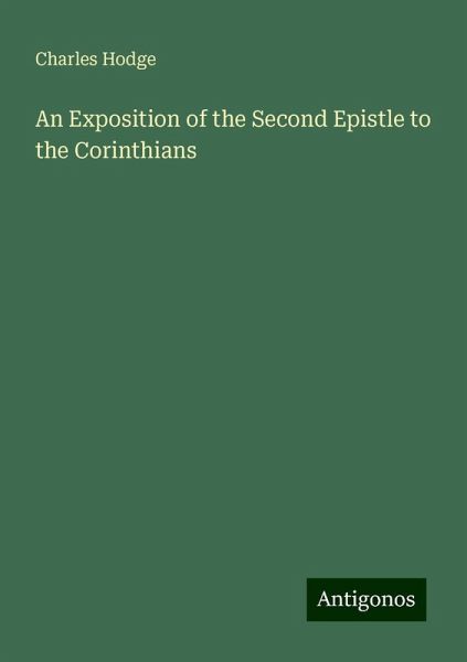 An Exposition of the Second Epistle to the Corinthians