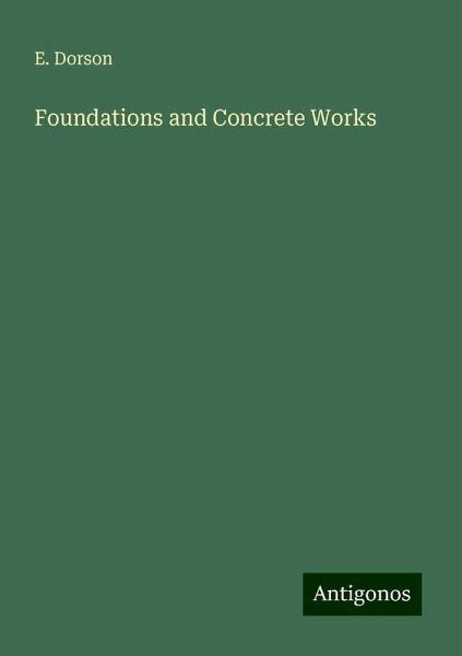 Foundations and Concrete Works Foundations and Concrete Works