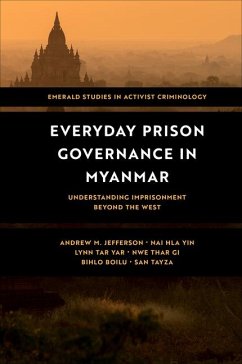 Cover Everyday Prison Governance in Myanmar