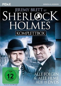 Cover Sherlock Holmes (mit Jeremy Brett) - Komplettbox