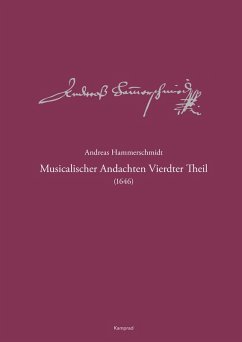 Cover Andreas-Hammerschmidt-Werkausgabe Band 6: Musicalischer Andachten Vierdter Theil (1646)