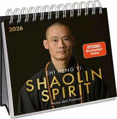 Cover Postkartenkalender 2026: Shaolin Spirit