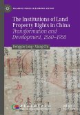 The Institutions of Land Property Rights in China (eBook, PDF)