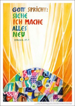 Cover Jahreslosung Andreas Felger 2026, Kunstdruck A3