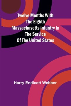Cover Twelve Months with the Eighth Massachusetts Infantry in the Service of the United States