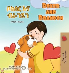 Cover Boxer and Brandon (Amharic English Bilingual Children's Book)