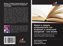 Cover Motori a doppia alimentazione con biodiesel e carburanti ossigenati - uno studio