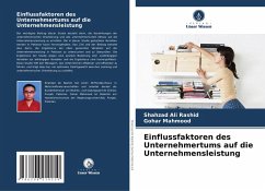 Cover Einflussfaktoren des Unternehmertums auf die Unternehmensleistung