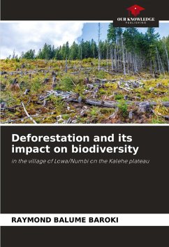 Cover Deforestation and its impact on biodiversity