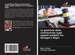 La gestione delle controversie sugli appalti pubblici tra Senegal e Niger - Diop, Baye S;Soumana, Yacouba