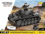 COBI Historical Collection 2597 - Panzerkampfwagen II Aus.f, World War II, 1:28 Bausatz 813 Klemmbausteine/1 Figur COBI Historical Collection 2597 - Panzerkampfwagen II Aus.f, World War II, 1:28 Bausatz 813 Klemmbausteine/1 Figur