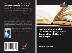 Cover Una valutazione dei risultati del programma Generation Skillz a Bulawayo