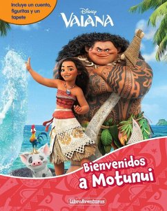 Cover Vaiana. Bienvenidos a Motunui. Libroaventuras
