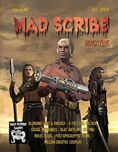 Cover Mad Scribe Magazine issue #7