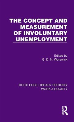 Cover The Concept and Measurement of Involuntary Unemployment