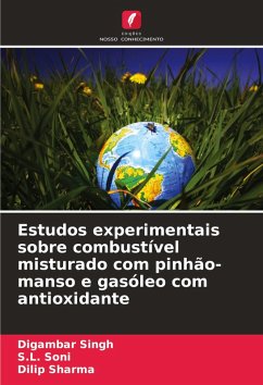 Estudos experimentais sobre combustível misturado com pinhão-manso e gasóleo com antioxidante - Singh, Digambar;Soni, S.L.;Sharma, Dilip