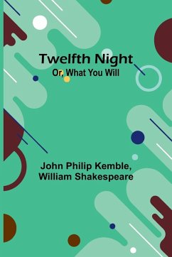 Cover Twelfth Night; Or, What You Will