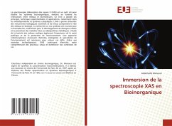 Cover Immersion de la spectroscopie XAS en Bioinorganique