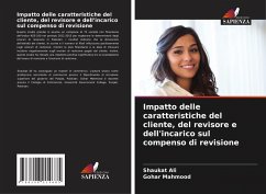 Cover Impatto delle caratteristiche del cliente, del revisore e dell'incarico sul compenso di revisione