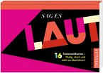 Sag es laut. 16 Statementkarten   (Restauflage)