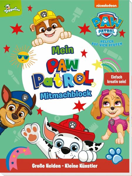 PAW Patrol: Große Helden - Kleine Künstler: Mein PAW-Patrol-Mitmachblock   (Restauflage) PAW Patrol: Große Helden - Kleine Künstler: Mein PAW-Patrol-Mitmachblock   (Restauflage)
