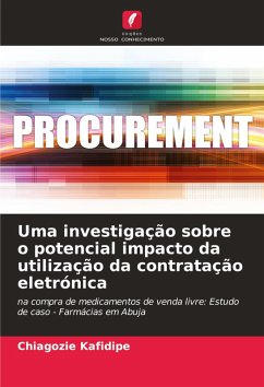 Cover Uma investigação sobre o potencial impacto da utilização da contratação eletrónica