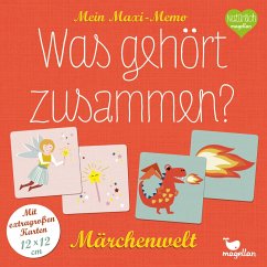 Mein Maxi-Memo - Was gehört zusammen? - Märchenwelt (Kinderspiel) 