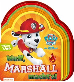 Cover PAW Patrol Pappbilderbuch: Wuff, Marshall macht's!  (Restauflage)