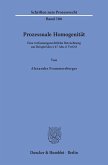 Prozessuale Homogenität