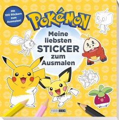 Pokémon: Meine liebsten Sticker zum Ausmalen