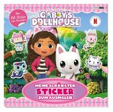 Gabby's Dollhouse: Meine schönsten Sticker zum Ausmalen Gabby's Dollhouse: Meine schönsten Sticker zum Ausmalen