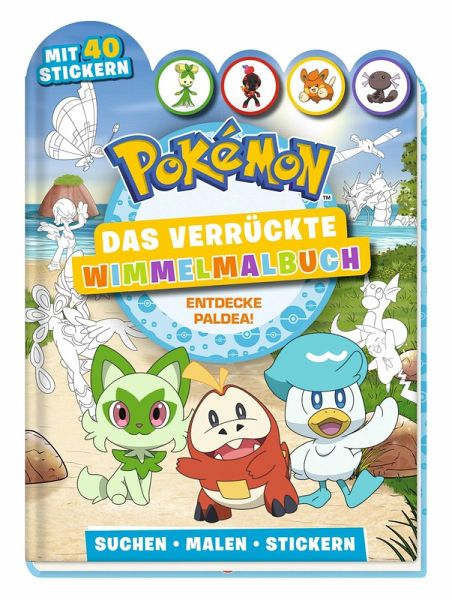 Pokémon: Das verrückte Wimmelmalbuch - Entdecke Paldea! Pokémon: Das verrückte Wimmelmalbuch - Entdecke Paldea!