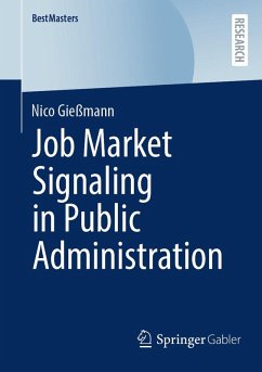 Cover Job Market Signaling in Public Administration (eBook, PDF)