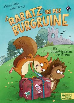 Cover Rabatz in der Burgruine - Eine Detektivgeschichte zum Mitraten
