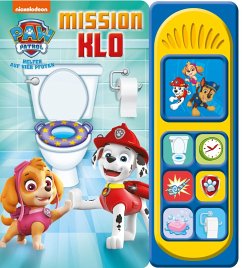 Cover PAW Patrol - Mission Klo - Soundbuch - Pappbilderbuch mit 7 Geräuschen