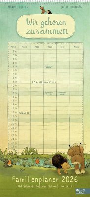 Wir gehören zusammen - Familienplaner 2026 - Engler, Michael